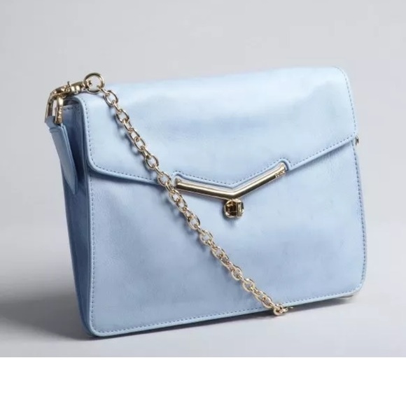Botkier "Valentina" Sky Blue leather bag - Picture 1 of 7